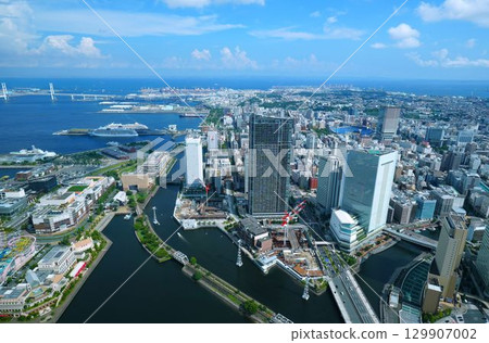 Minato Mirai從地標塔看見 129907002
