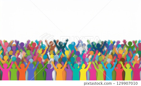 Illustrations that evoke diversity: AI-generated illustrations Illustrations that evoke diversity: AI-generated illustrations 129907010