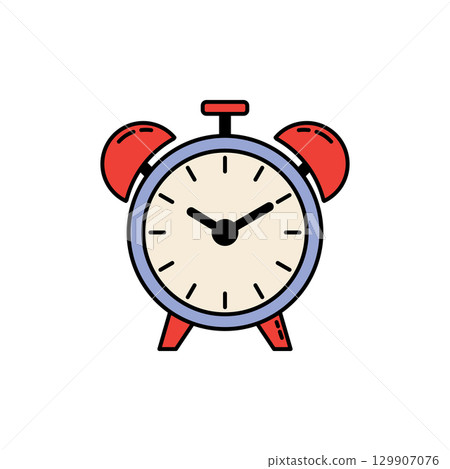 Alarm clock icon 129907076