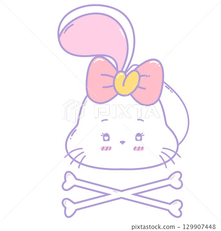 Bunny Halloween  129907448