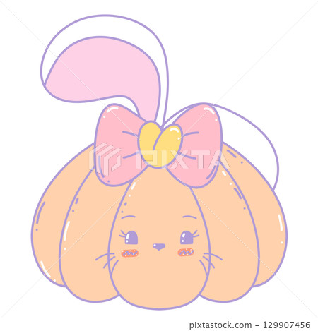 Bunny Halloween  129907456