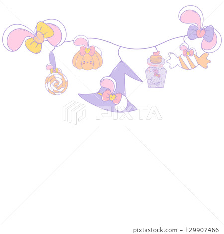 Bunny Halloween  129907466