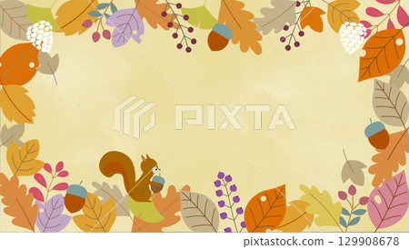 秋天背景例證 秋天背景例證 129908678