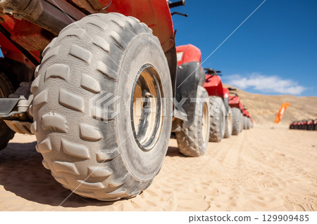 Exciting quad motorbike safari adventure in the stunning Sinai desert of Sharm el Sheikh, Egypt Exciting quad motorbike safari adventure in the stunning Sinai desert of Sharm el Sheikh, Egypt 129909485