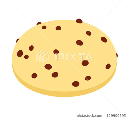 巧克力甜瓜麵包圖標 129909595