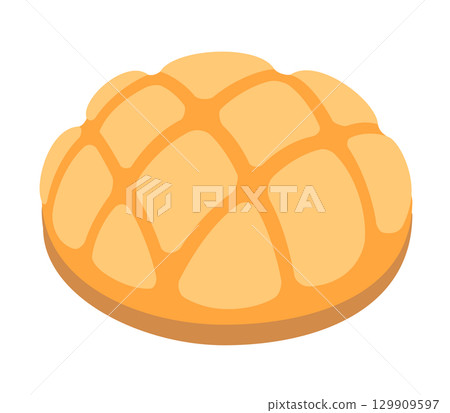 Yubari melon bread icon 129909597