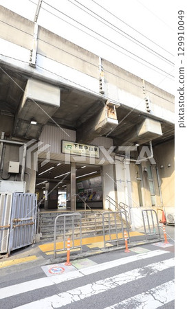 South exit of Shimousa-Nakayama Station on the JR Sobu Line (local line) 129910049