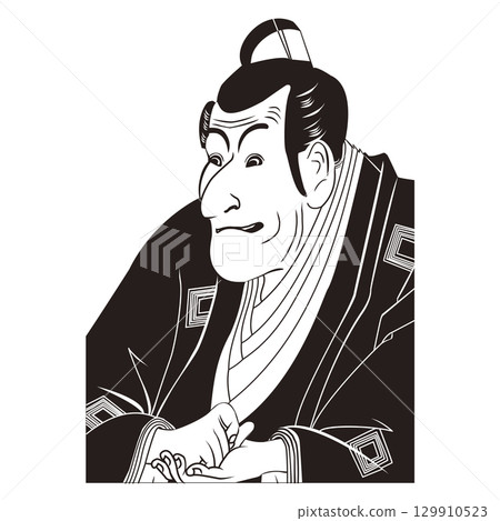 東週齋寫樂《市川英三的竹村定之信》 東週齋寫樂《市川英三的竹村定之信》 129910523