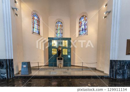 Interior view of the Metropolitan Cathedral of St. Joseph at For 129911134