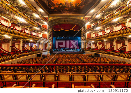 The Theatro da Paz, Peace Theater at Belem, in the state of Para The Theatro da Paz, Peace Theater at Belem, in the state of Para 129911170