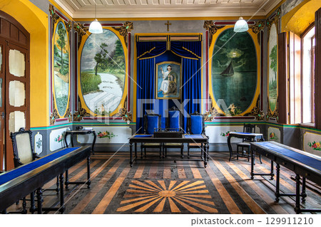 Joao Fona Cultural Center in Santarem, Brazil. Museum that has a 129911210