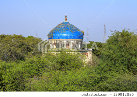 胡馬雍陵墓的尼拉岡巴德 胡馬雍陵墓的尼拉岡巴德 129912886