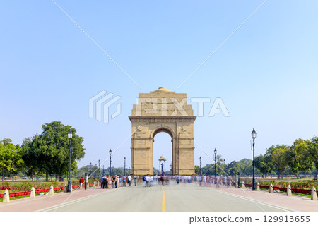 India Gate seen from Rajpath India Gate seen from Rajpath 129913655