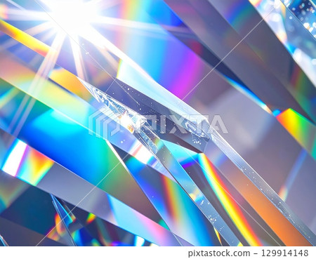 水晶棱鏡光折射 6 129914148