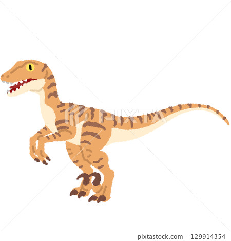 Velociraptor Illustration 129914354