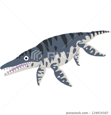 滑齒龍插圖 129914387
