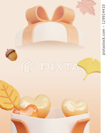 autumn fall event template background image 129914410