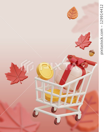 autumn fall event template background image 129914412