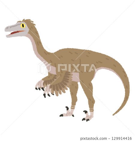 傷齒龍插圖 129914416