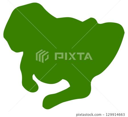 愛知縣的手繪隨意地圖插圖 129914663