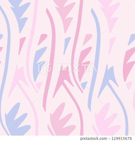 Seamless pattern. Abstract composition. Template for creative ideas and design 129915678