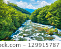栃木縣日光市奧日光的龍頭瀑布（上游） 129915787