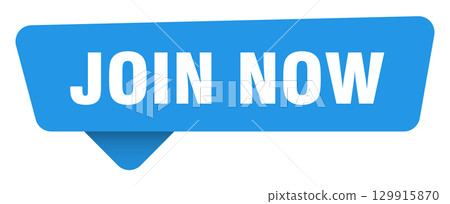 join now sticker. join now blue sign isolated on transpatent background join now sticker. join now blue sign isolated on transpatent background 129915870