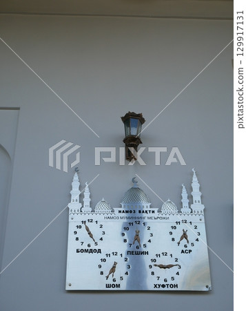 撒馬爾罕（烏茲別克）一座清真寺的宣禮鐘 129917131