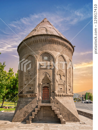 Doner Kumbet, or Doner Tomb - Seljuk era monument in Kayseri, Turkey 129917410