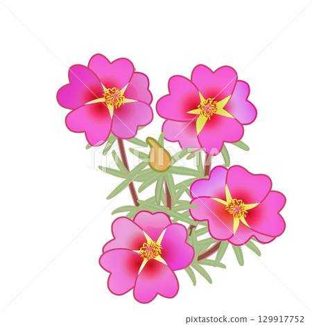Illustration of a pine needle button 129917752