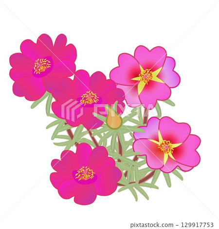 Illustration of a pine needle button 129917753