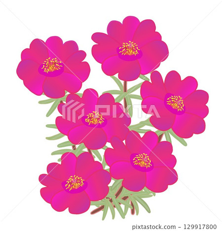 松針按鈕的插圖 129917800