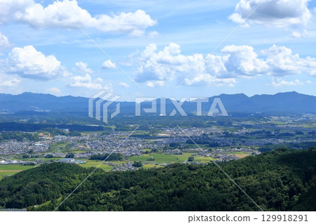 從甲新山展望台眺望甲賀市 129918291