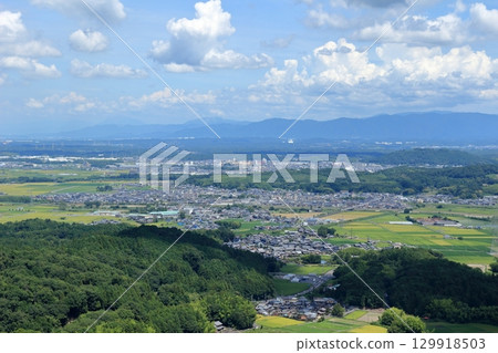從滋賀縣高德寺瞭望台眺望甲賀市 從滋賀縣高德寺瞭望台眺望甲賀市 129918503