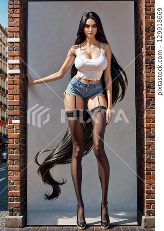 A female yokai who wants to live secretly and blend in with the crowd, but is so beautiful that she stands out. A female yokai who wants to live secretly and blend in with the crowd, but is so beautiful that she stands out. 129918669