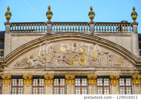 House of the Dukes of Brabant Guildhalls on the Grand-Place Grote Markt central square of Brussels, Belgium House of the Dukes of Brabant Guildhalls on the Grand-Place Grote Markt central square of Brussels, Belgium 129918851
