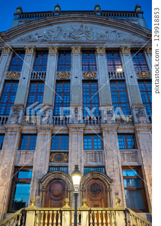 House of the Dukes of Brabant Guildhalls on the Grand-Place Grote Markt central square of Brussels, Belgium 129918853