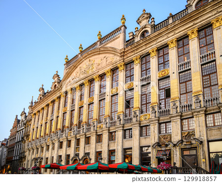 House of the Dukes of Brabant Guildhalls on the Grand-Place Grote Markt central square of Brussels, Belgium House of the Dukes of Brabant Guildhalls on the Grand-Place Grote Markt central square of Brussels, Belgium 129918857