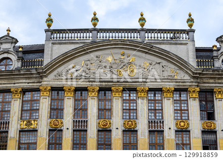 House of the Dukes of Brabant Guildhalls on the Grand-Place Grote Markt central square of Brussels, Belgium House of the Dukes of Brabant Guildhalls on the Grand-Place Grote Markt central square of Brussels, Belgium 129918859