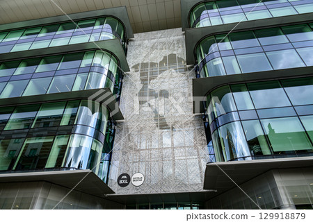 City of Brussels Brucity Administrative Centre at Rue des Halles in Brussels, Belgium City of Brussels Brucity Administrative Centre at Rue des Halles in Brussels, Belgium 129918879