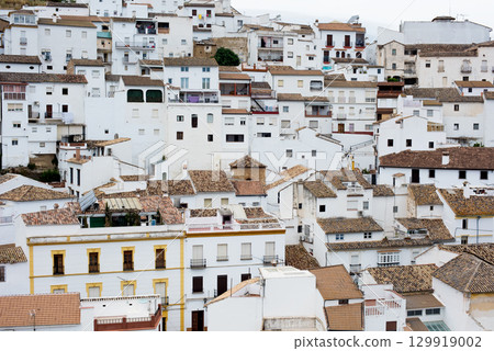 Village with white houses Village with white houses 129919002