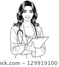 Simple Beautiful Psychologist Generative AI 129919100