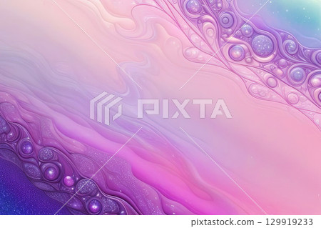A dreamy abstract swirling texture background with soft pink, purple, and blue hues 129919233