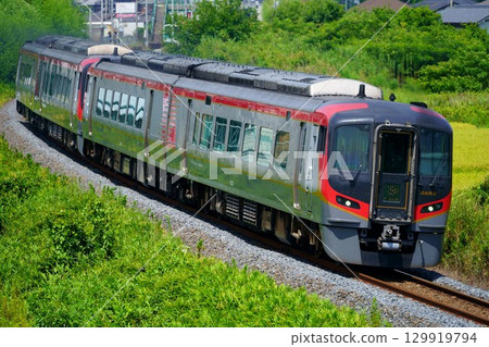 Limited to the Awa Odori season! 2600 Series 4-car Uzushio Express 129919794