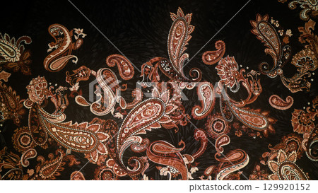 Details of Indonesia's beautiful batik cloth patterns 129920152