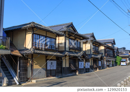 The exterior of NIPPONIA HOTEL, a renovated historic townhouse in Ozu City 129920153