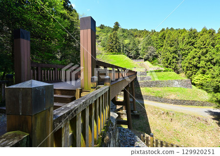 Hachioji Castle in Musashi Province: Current state of the enclosures and other structures 129920251
