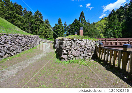 Hachioji Castle in Musashi Province: Current state of the enclosures and other structures 129920256