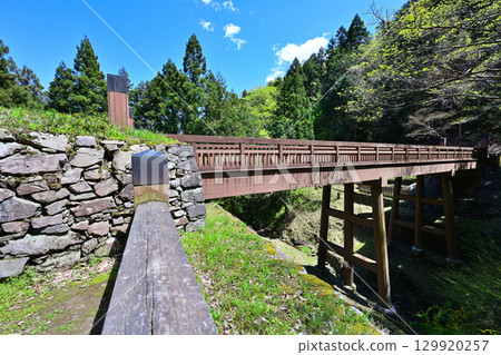 Hachioji Castle in Musashi Province: Current state of the enclosures and other structures 129920257