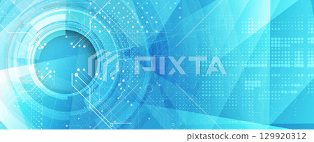 Abstract circuit technology and science concept background for business presentation Abstract circuit technology and science concept background for business presentation 129920312